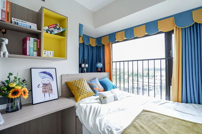 103㎡大收納三居，玄關+餐廳大型定制柜，雙榻榻米房實用設計